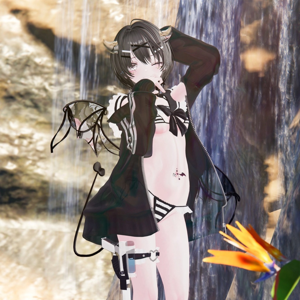 『マイクロジャージセーラービキニ-MJSB』複数アバター対応衣装