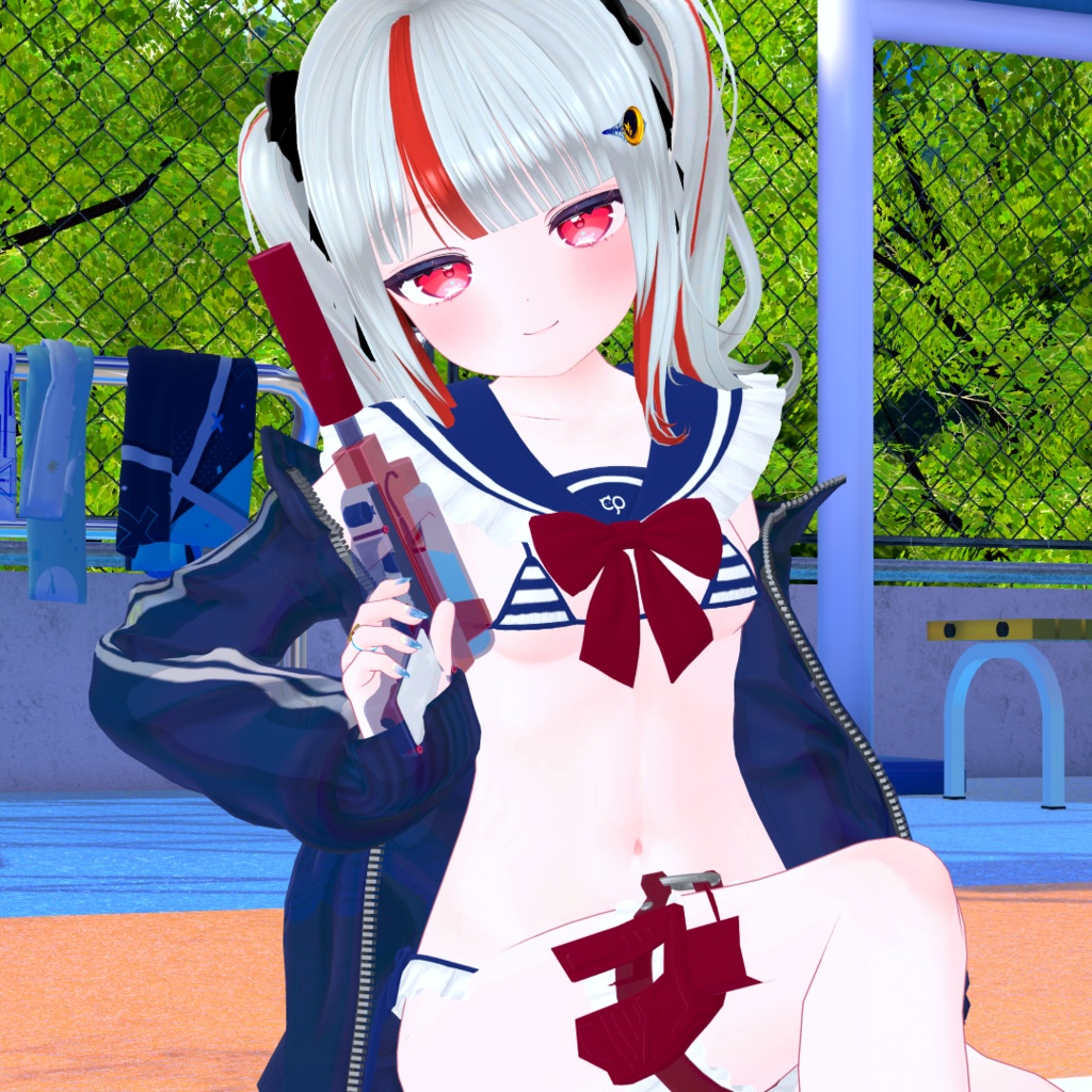 『マイクロジャージセーラービキニ-MJSB』複数アバター対応衣装