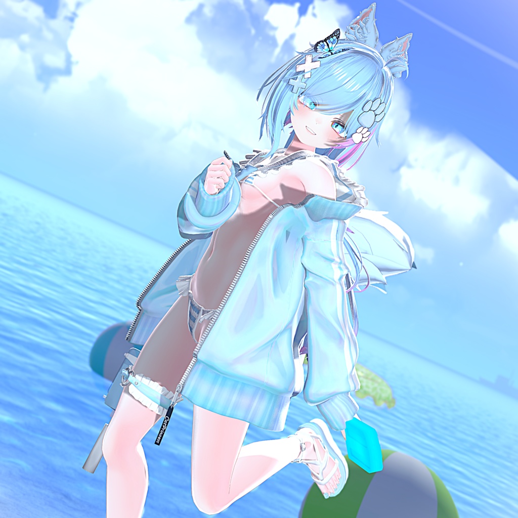 『マイクロジャージセーラービキニ-MJSB』複数アバター対応衣装