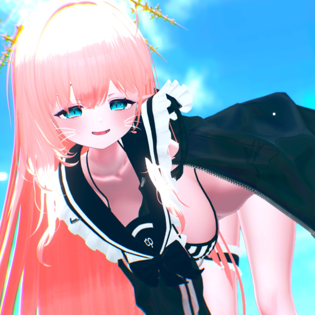 『マイクロジャージセーラービキニ-MJSB』複数アバター対応衣装