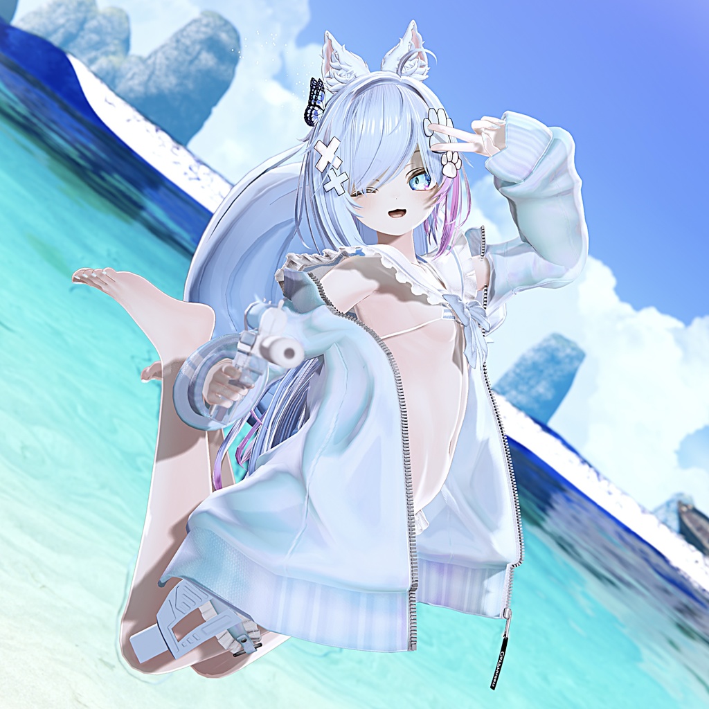 『マイクロジャージセーラービキニ-MJSB』複数アバター対応衣装