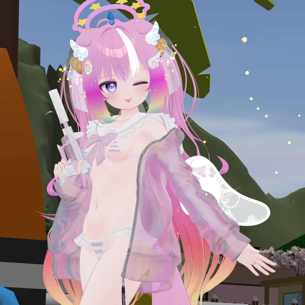 『マイクロジャージセーラービキニ-MJSB』複数アバター対応衣装