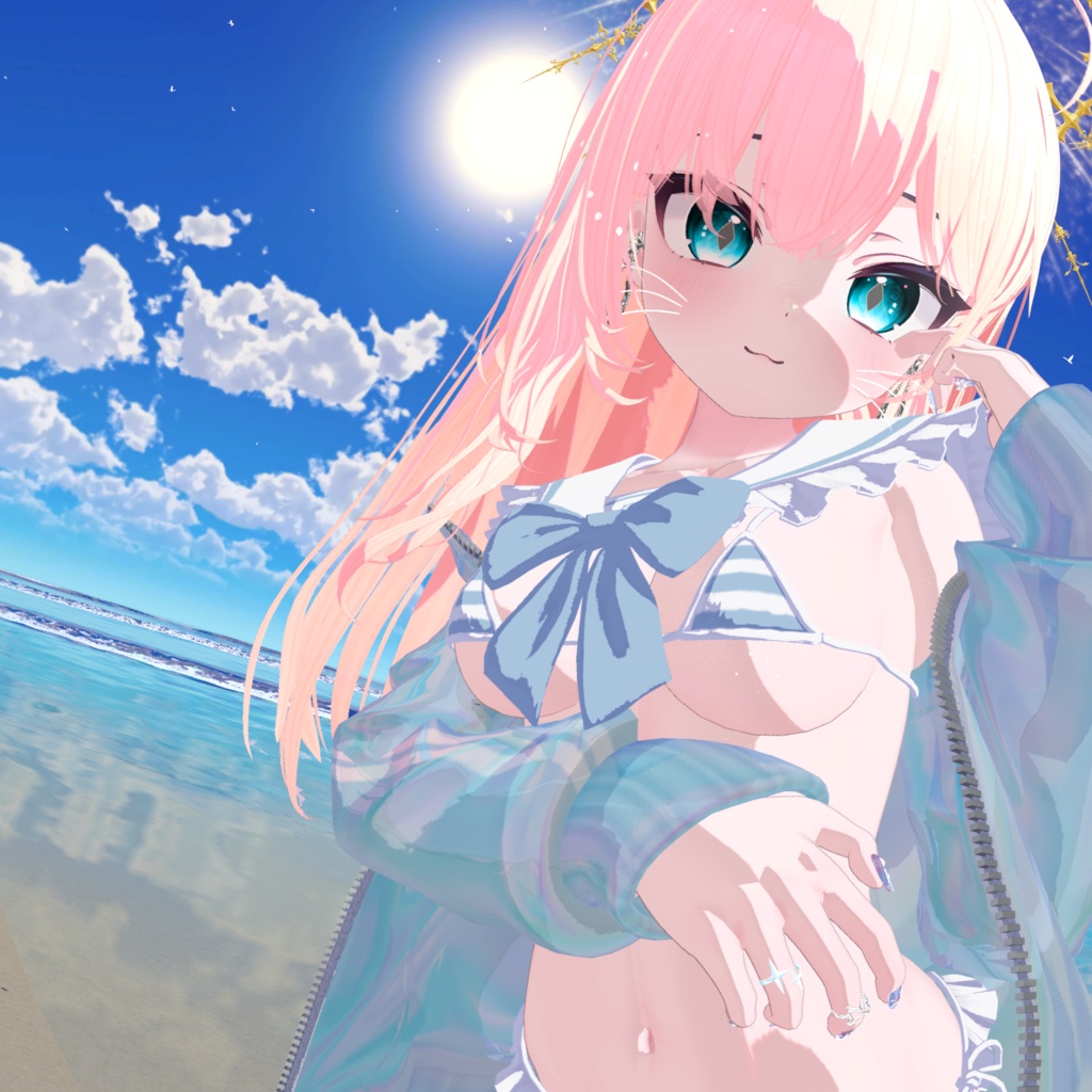 『マイクロジャージセーラービキニ-MJSB』複数アバター対応衣装