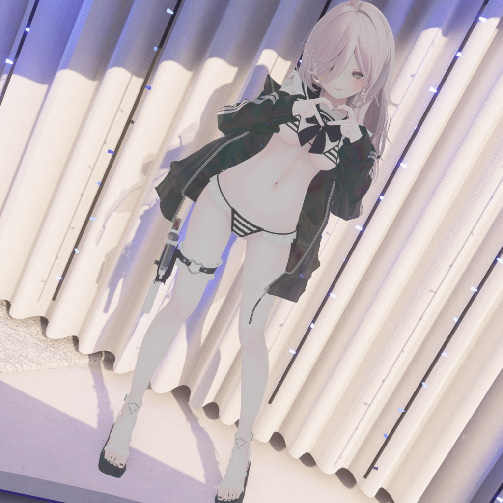 『マイクロジャージセーラービキニ-MJSB』複数アバター対応衣装