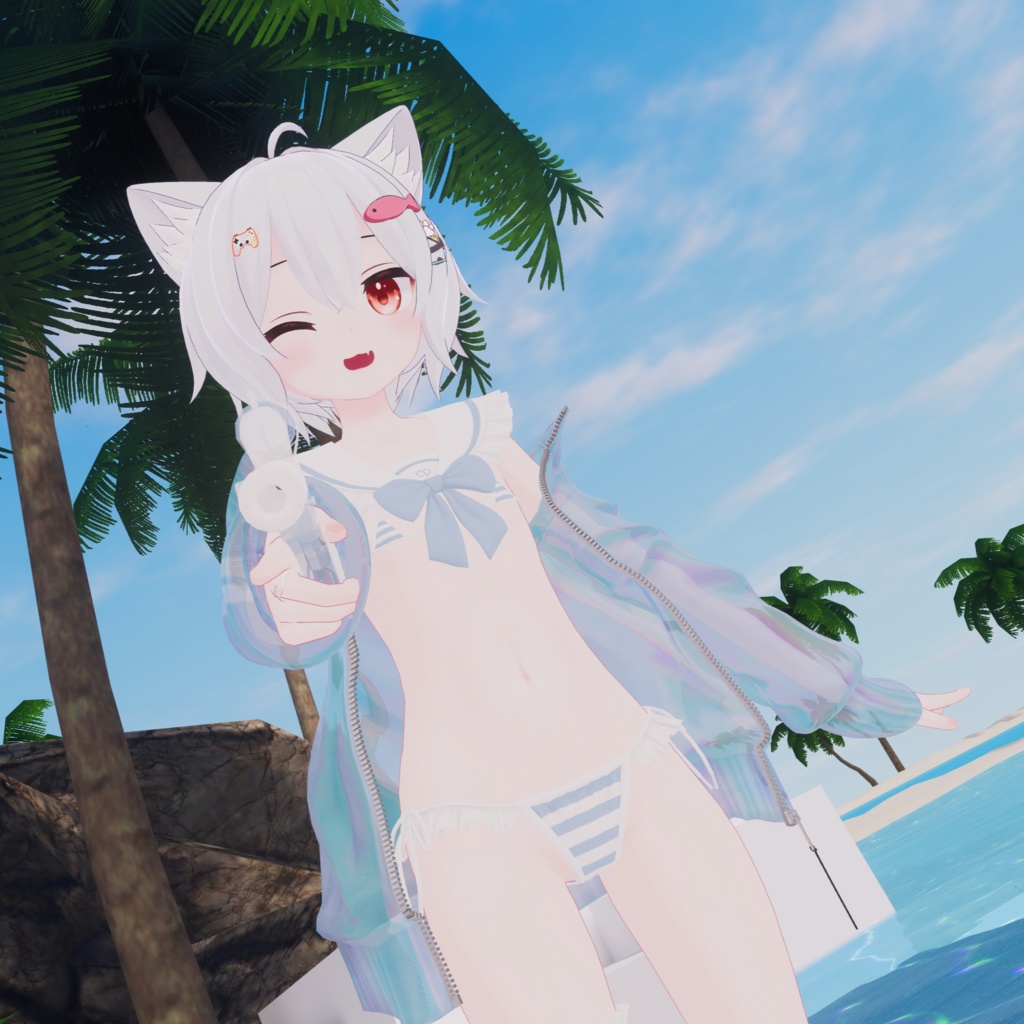 『マイクロジャージセーラービキニ-MJSB』複数アバター対応衣装