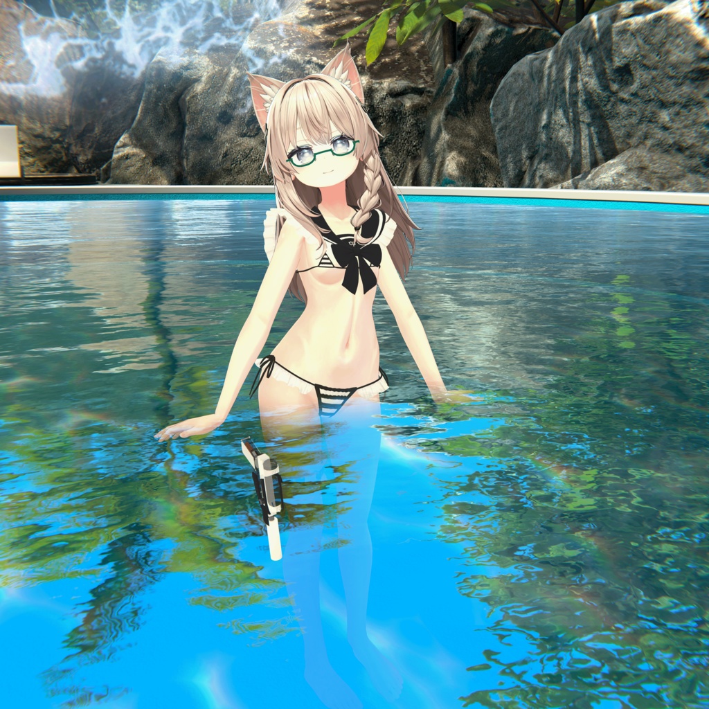 『マイクロジャージセーラービキニ-MJSB』複数アバター対応衣装