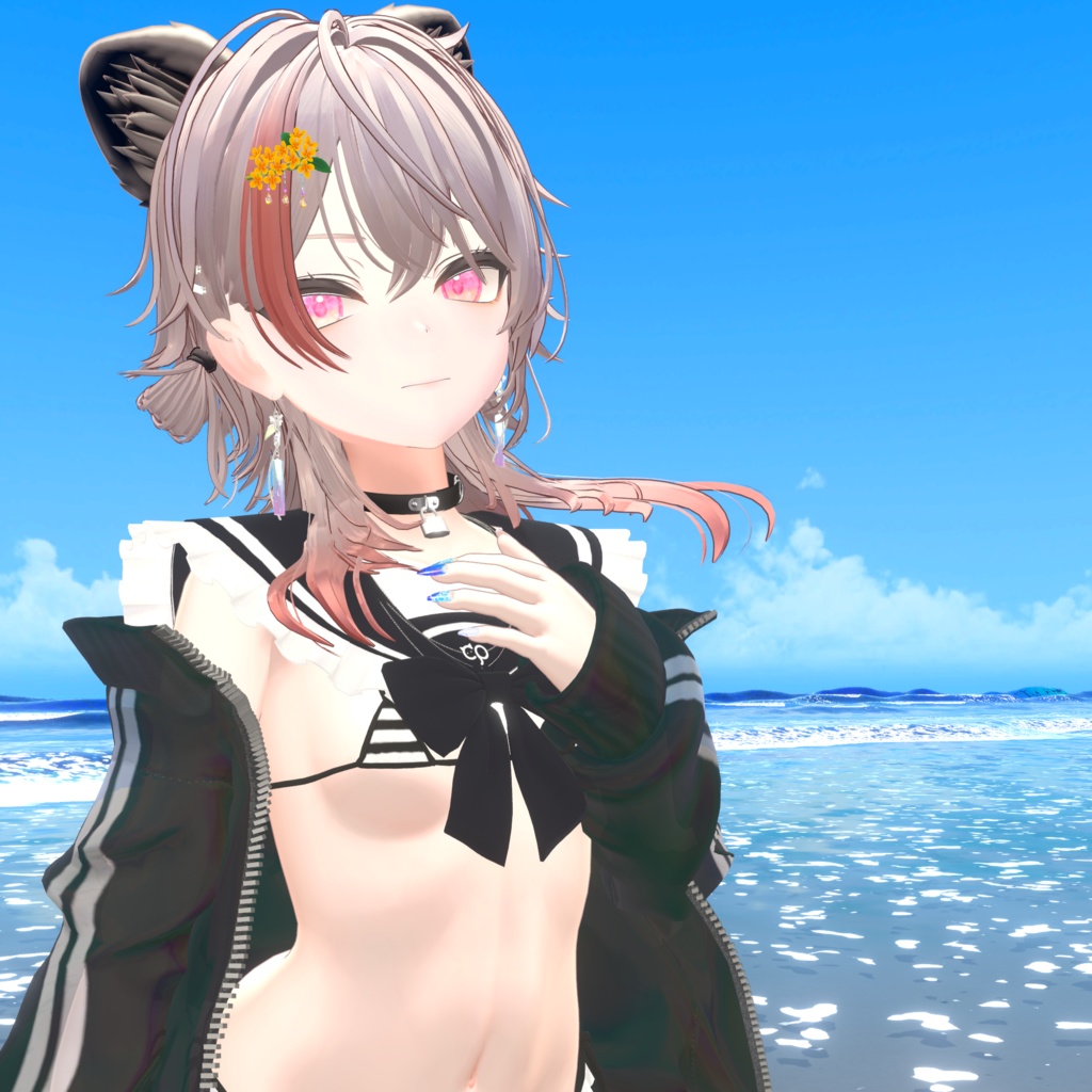 『マイクロジャージセーラービキニ-MJSB』複数アバター対応衣装