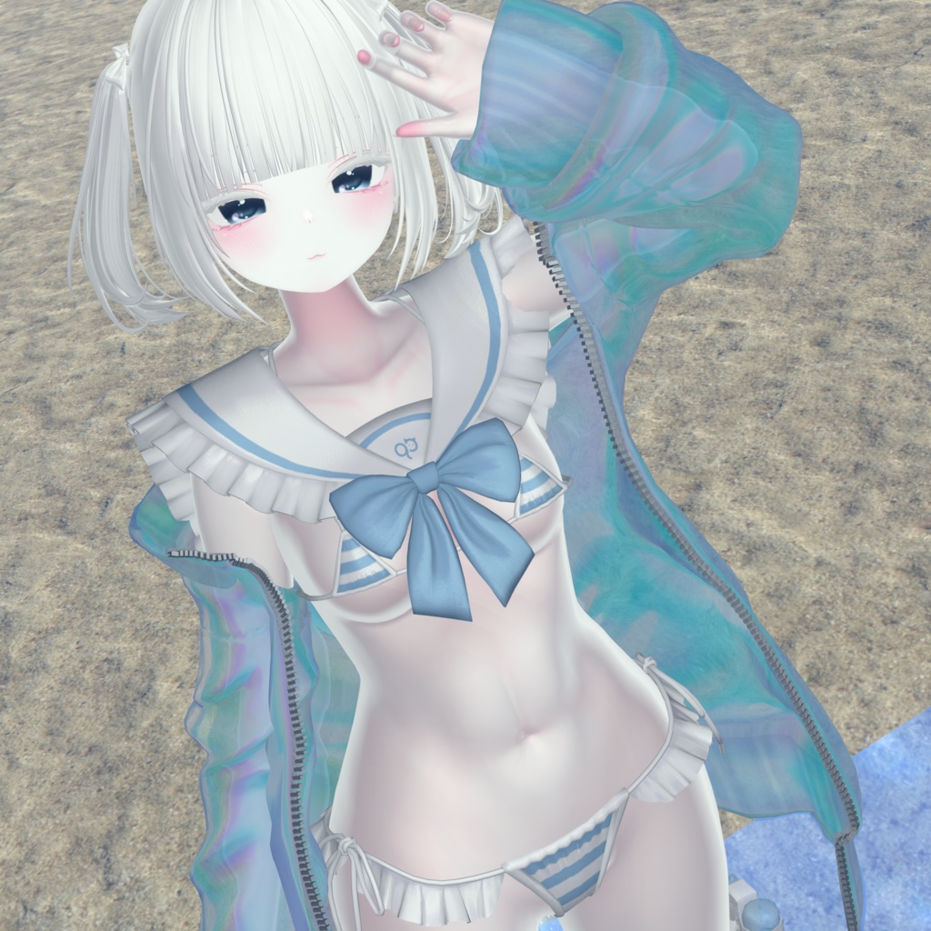 『マイクロジャージセーラービキニ-MJSB』複数アバター対応衣装