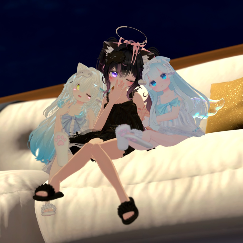 『LacyDream レイシードリーム』複数アバター対応衣装