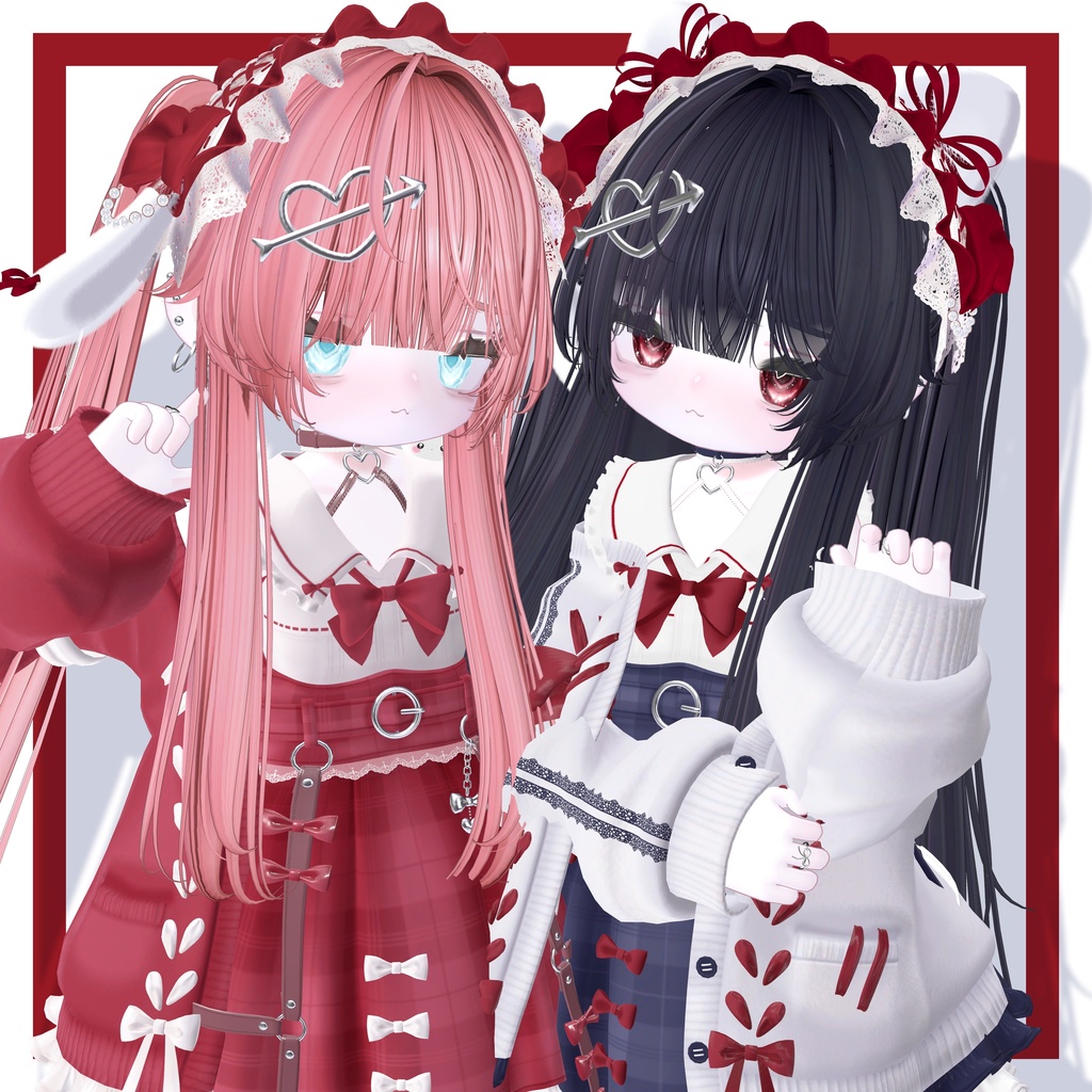 🎀発売記念セール中!🎀『Honey&Ribbon ハニーアンドリボン』複数アバター対応衣装