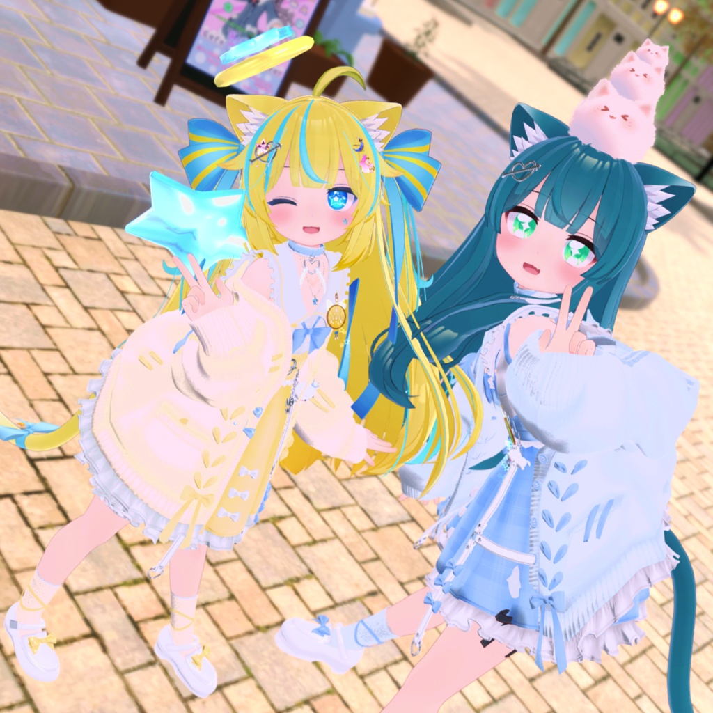 🎀プレゼント企画開催中!🎀『Honey&Ribbon ハニーアンドリボン』複数アバター対応衣装