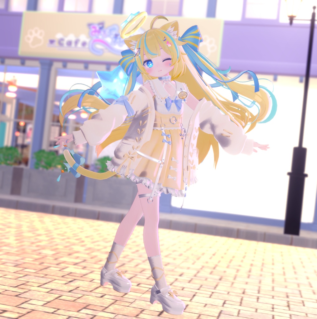 🎀発売記念セール中!🎀『Honey&Ribbon ハニーアンドリボン』複数アバター対応衣装