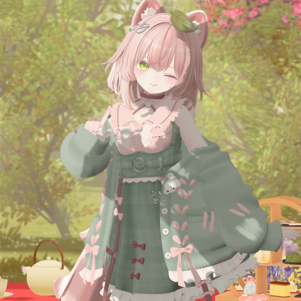 🎀プレゼント企画開催中!🎀『Honey&Ribbon ハニーアンドリボン』複数アバター対応衣装