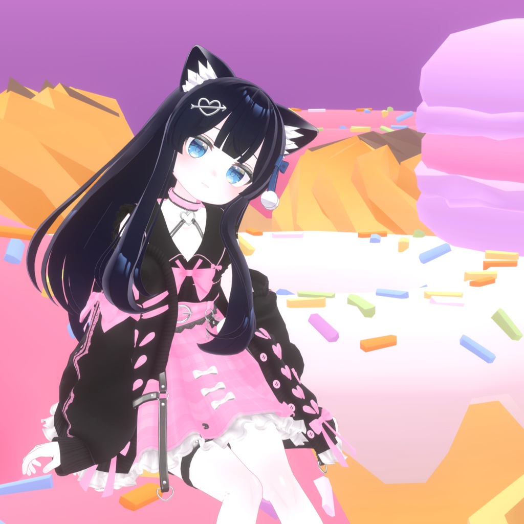 🎀発売記念セール中!🎀『Honey&Ribbon ハニーアンドリボン』複数アバター対応衣装