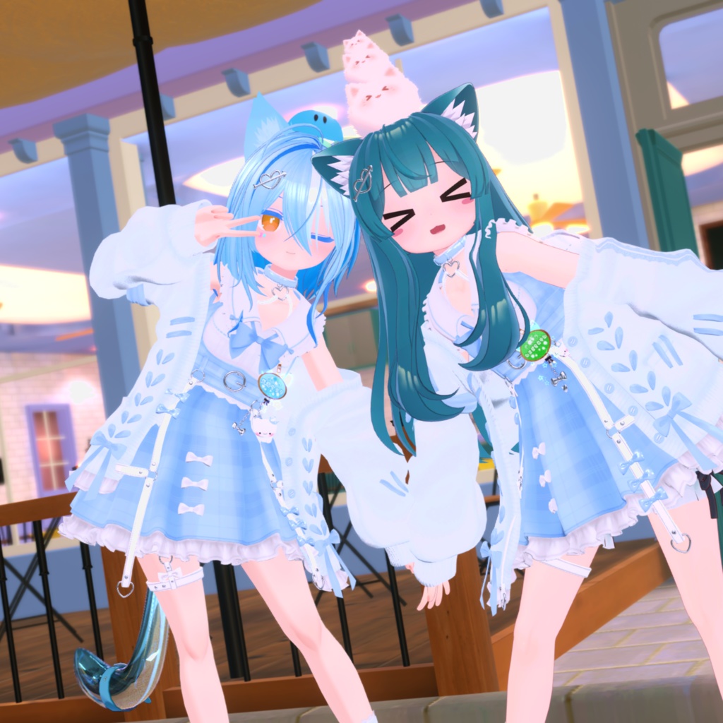 🎀プレゼント企画開催中!🎀『Honey&Ribbon ハニーアンドリボン』複数アバター対応衣装