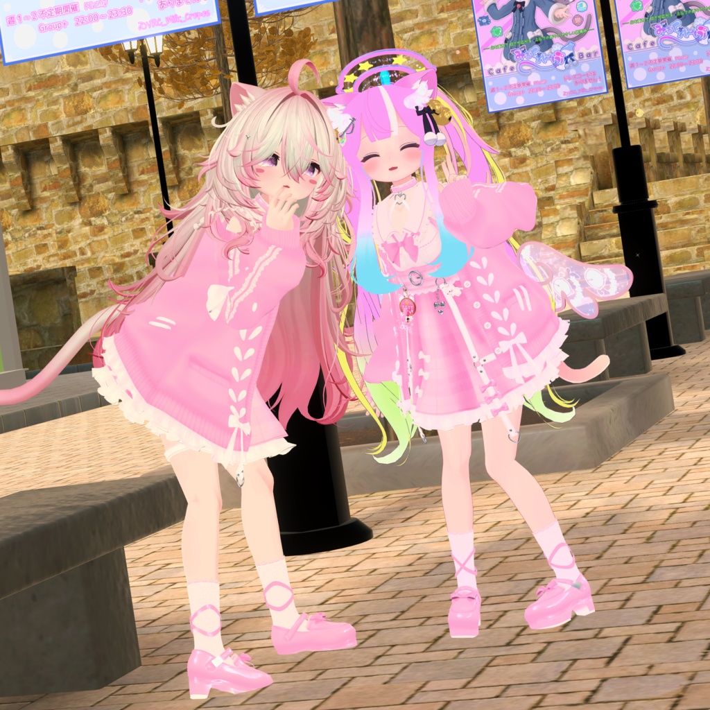 🎀プレゼント企画開催中!🎀『Honey&Ribbon ハニーアンドリボン』複数アバター対応衣装