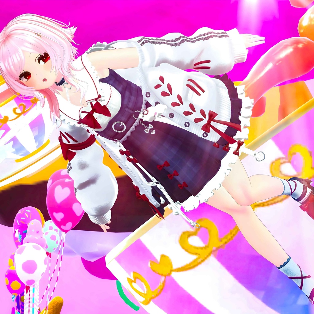 🎀プレゼント企画開催中!🎀『Honey&Ribbon ハニーアンドリボン』複数アバター対応衣装