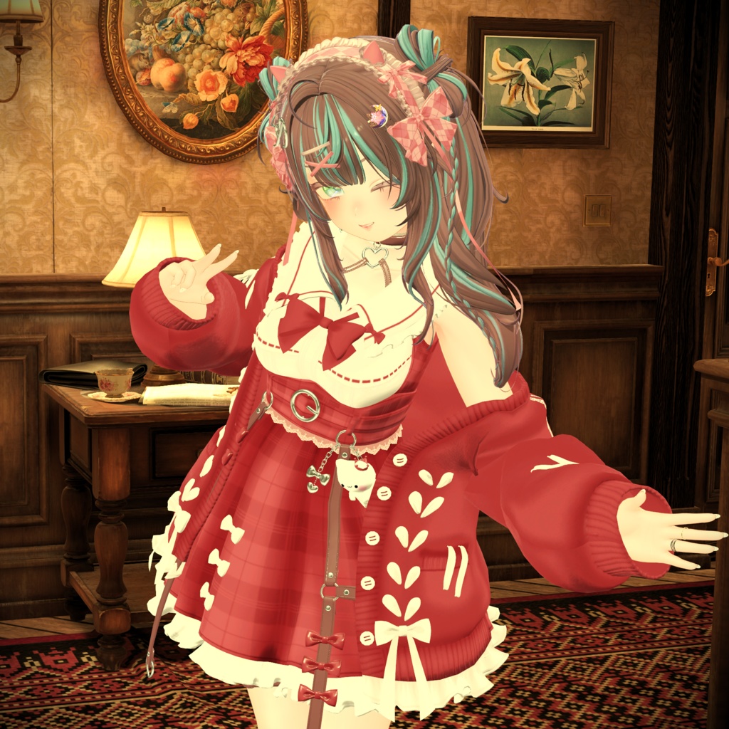 🎀プレゼント企画開催中!🎀『Honey&Ribbon ハニーアンドリボン』複数アバター対応衣装