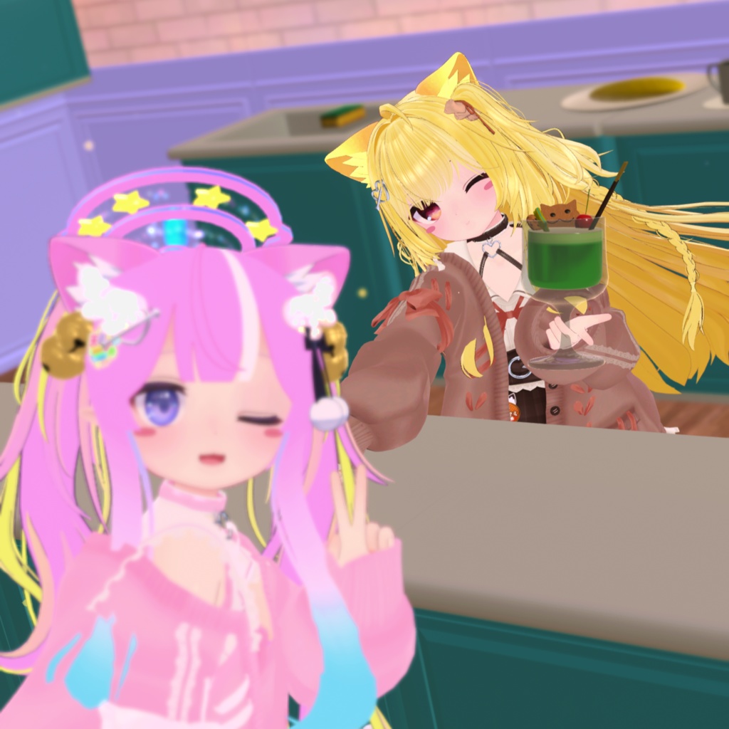 🎀プレゼント企画開催中!🎀『Honey&Ribbon ハニーアンドリボン』複数アバター対応衣装