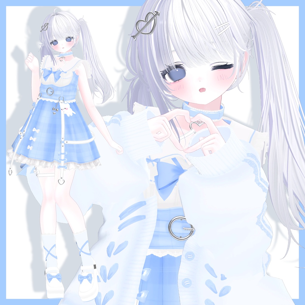 🎀プレゼント企画開催中!🎀『Honey&Ribbon ハニーアンドリボン』複数アバター対応衣装