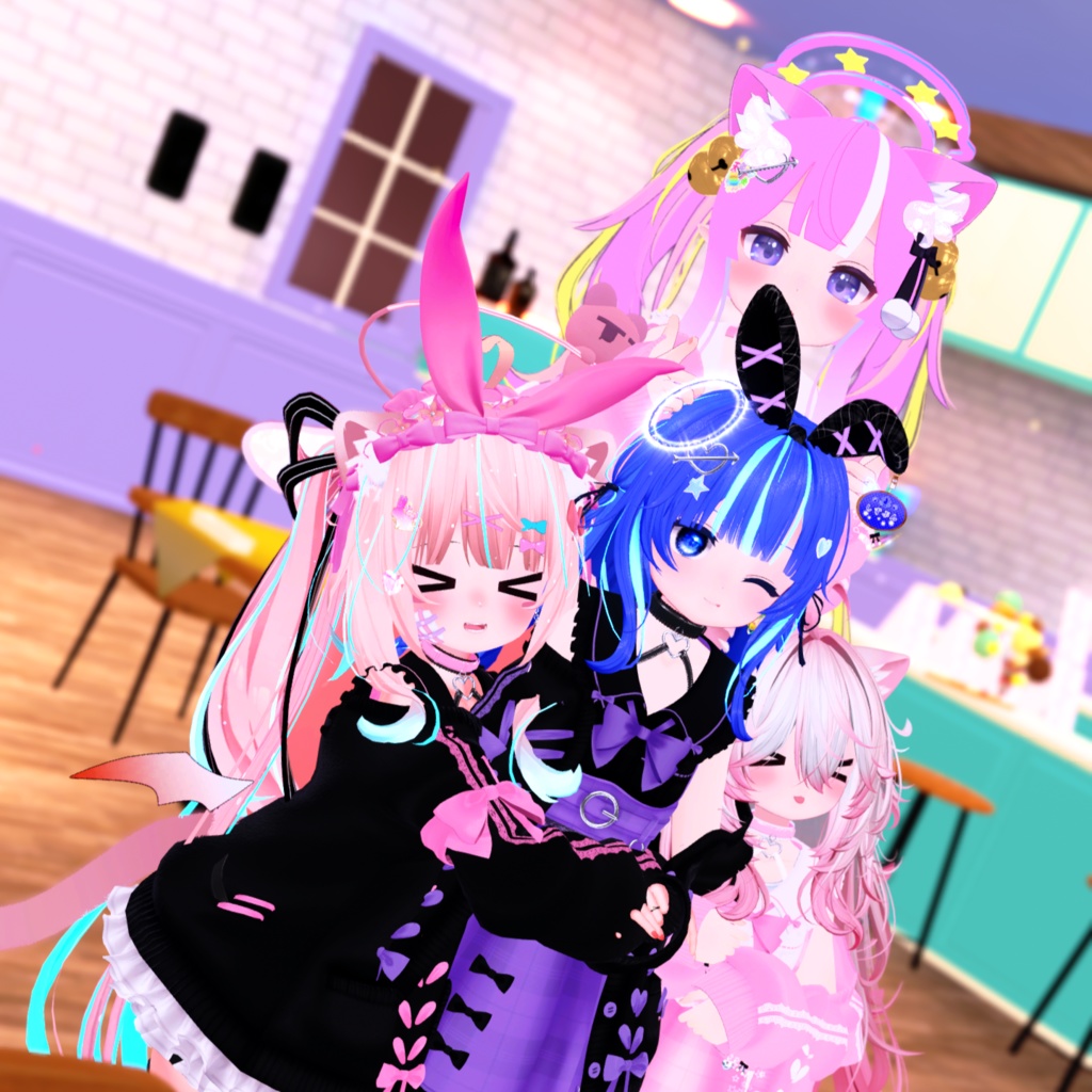 🎀発売記念セール中!🎀『Honey&Ribbon ハニーアンドリボン』複数アバター対応衣装