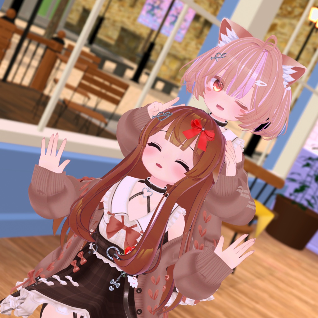 🎀プレゼント企画開催中!🎀『Honey&Ribbon ハニーアンドリボン』複数アバター対応衣装