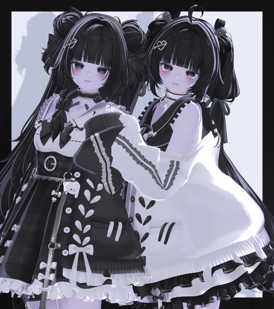 🎀プレゼント企画開催中!🎀『Honey&Ribbon ハニーアンドリボン』複数アバター対応衣装