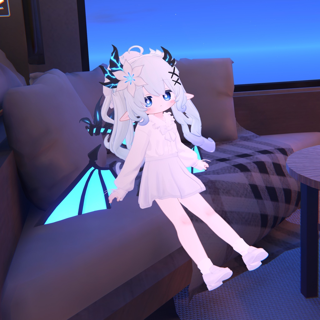 🎀プレゼント企画開催予定!🎀『Milky Noir ミルキーノワール』複数アバター対応衣装