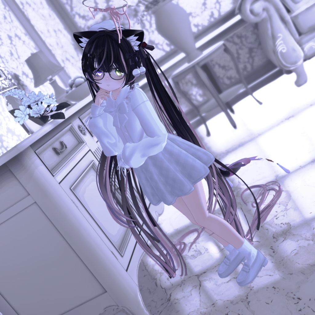🎀プレゼント企画開催中!🎀『Milky Noir ミルキーノワール』複数アバター対応衣装