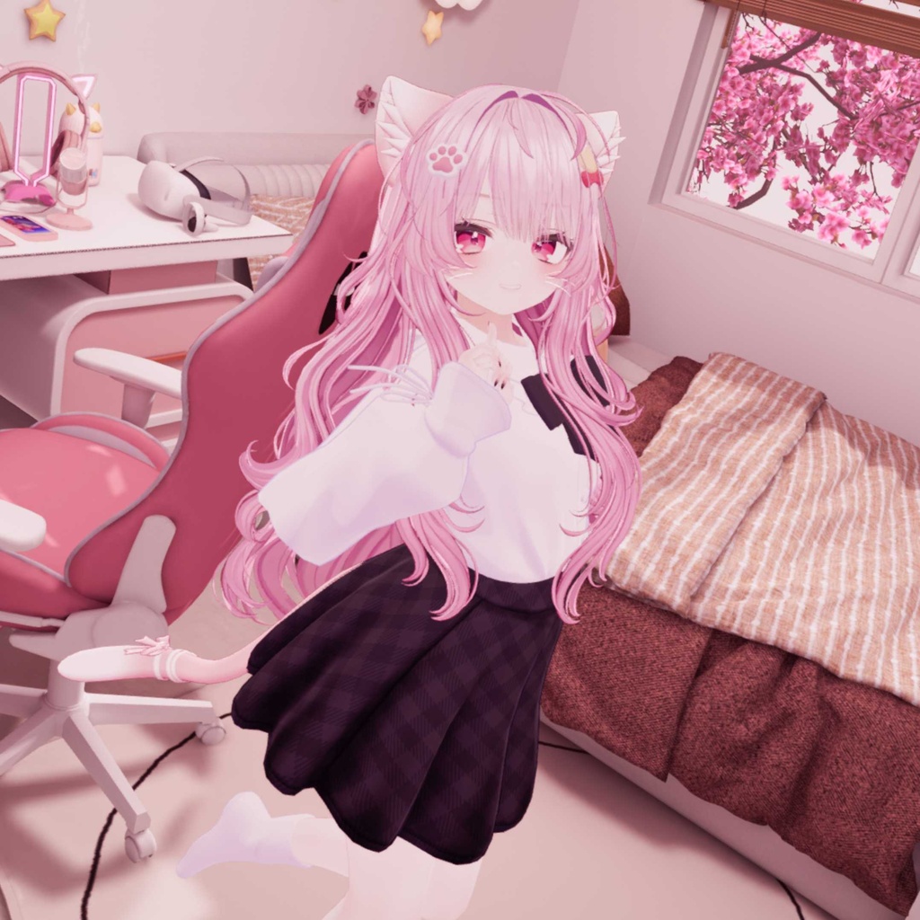 🎀プレゼント企画開催中!🎀『Milky Noir ミルキーノワール』複数アバター対応衣装
