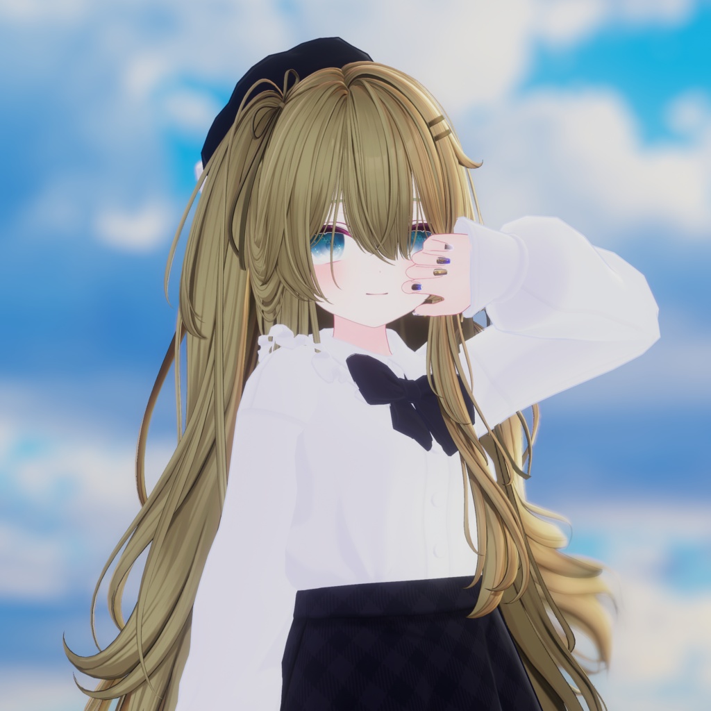 🎀プレゼント企画開催予定!🎀『Milky Noir ミルキーノワール』複数アバター対応衣装