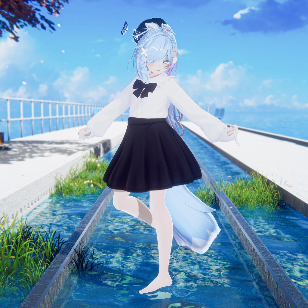 🎀プレゼント企画開催予定!🎀『Milky Noir ミルキーノワール』複数アバター対応衣装
