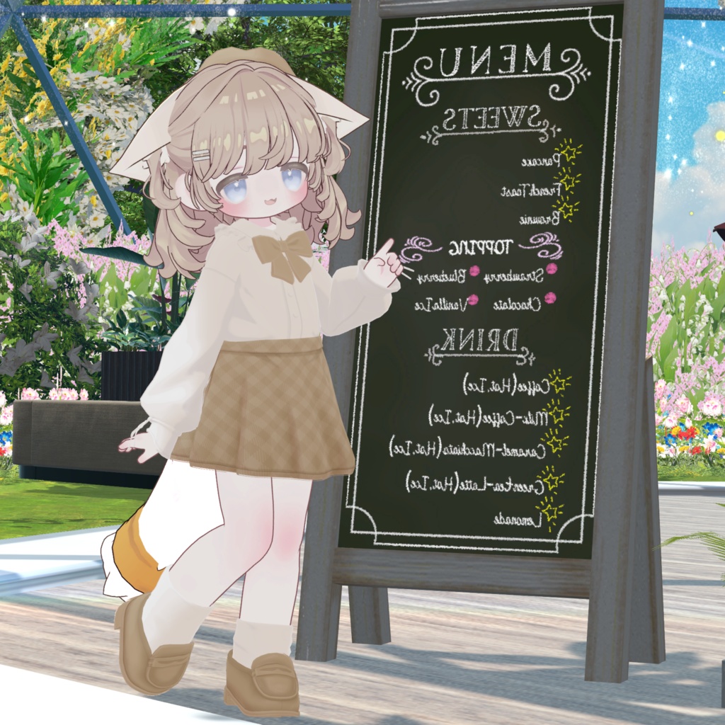 🎀プレゼント企画開催予定!🎀『Milky Noir ミルキーノワール』複数アバター対応衣装