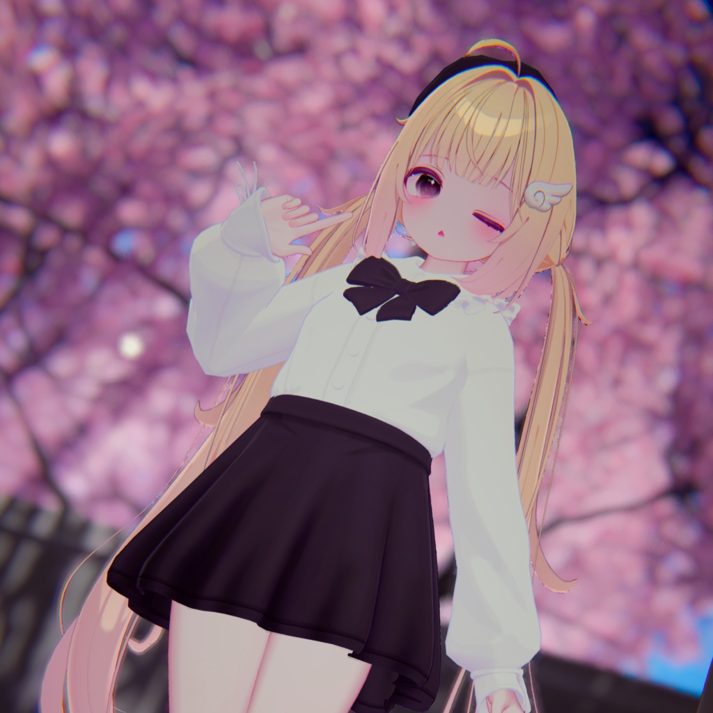🎀プレゼント企画開催予定!🎀『Milky Noir ミルキーノワール』複数アバター対応衣装