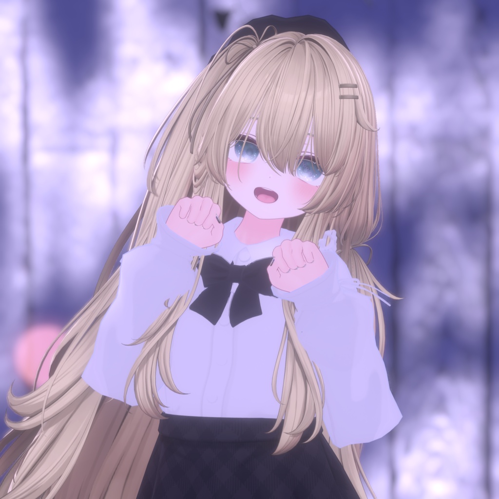 🎀プレゼント企画開催予定!🎀『Milky Noir ミルキーノワール』複数アバター対応衣装