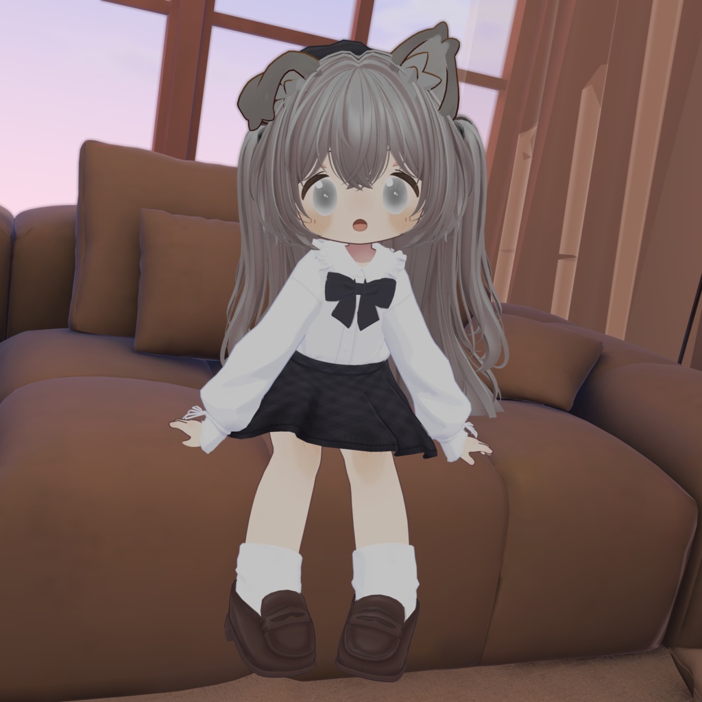 🎀プレゼント企画開催予定!🎀『Milky Noir ミルキーノワール』複数アバター対応衣装