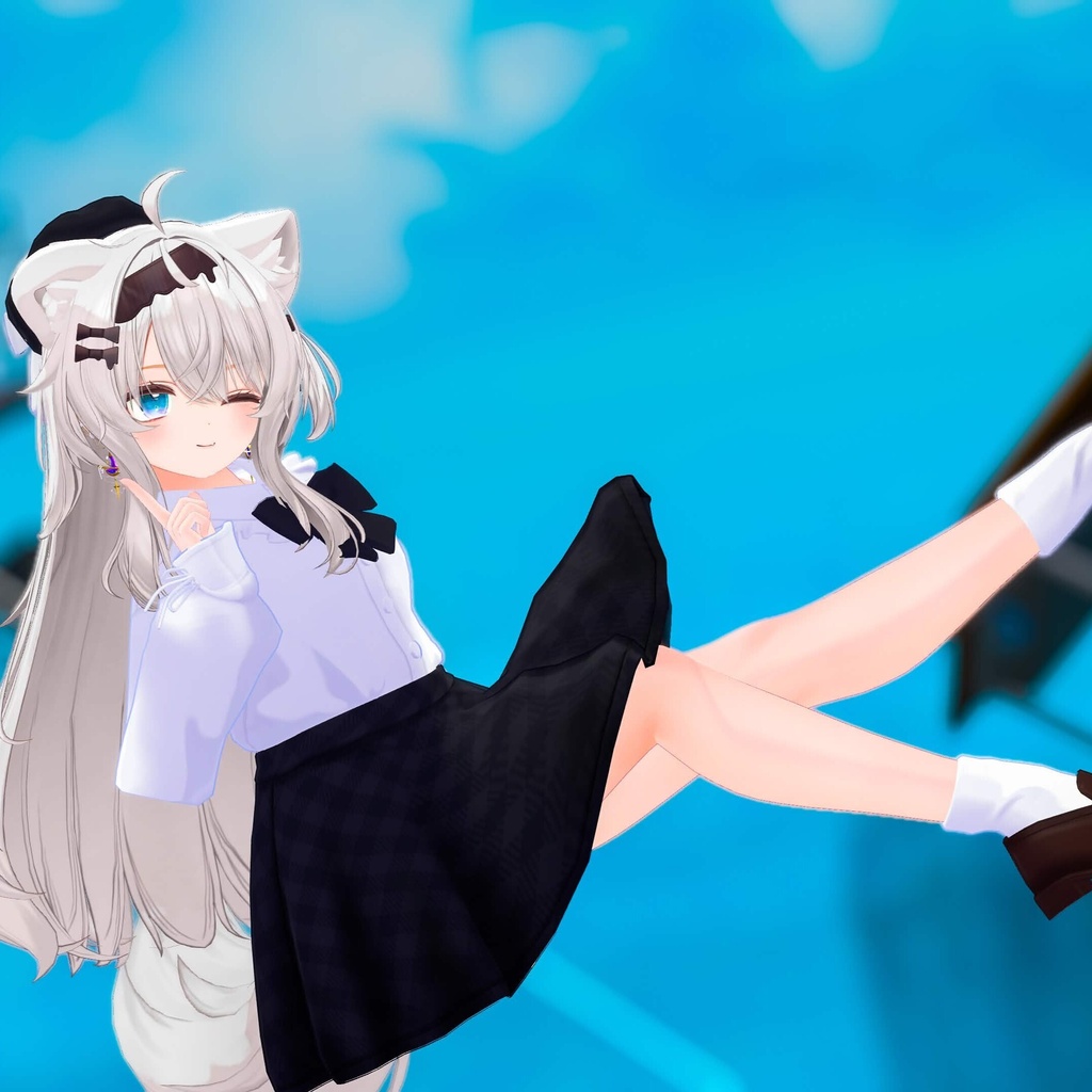 🎀プレゼント企画開催予定!🎀『Milky Noir ミルキーノワール』複数アバター対応衣装