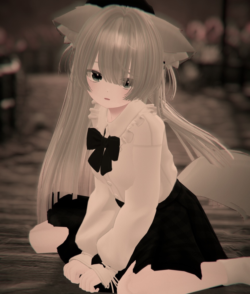 🎀プレゼント企画開催予定!🎀『Milky Noir ミルキーノワール』複数アバター対応衣装