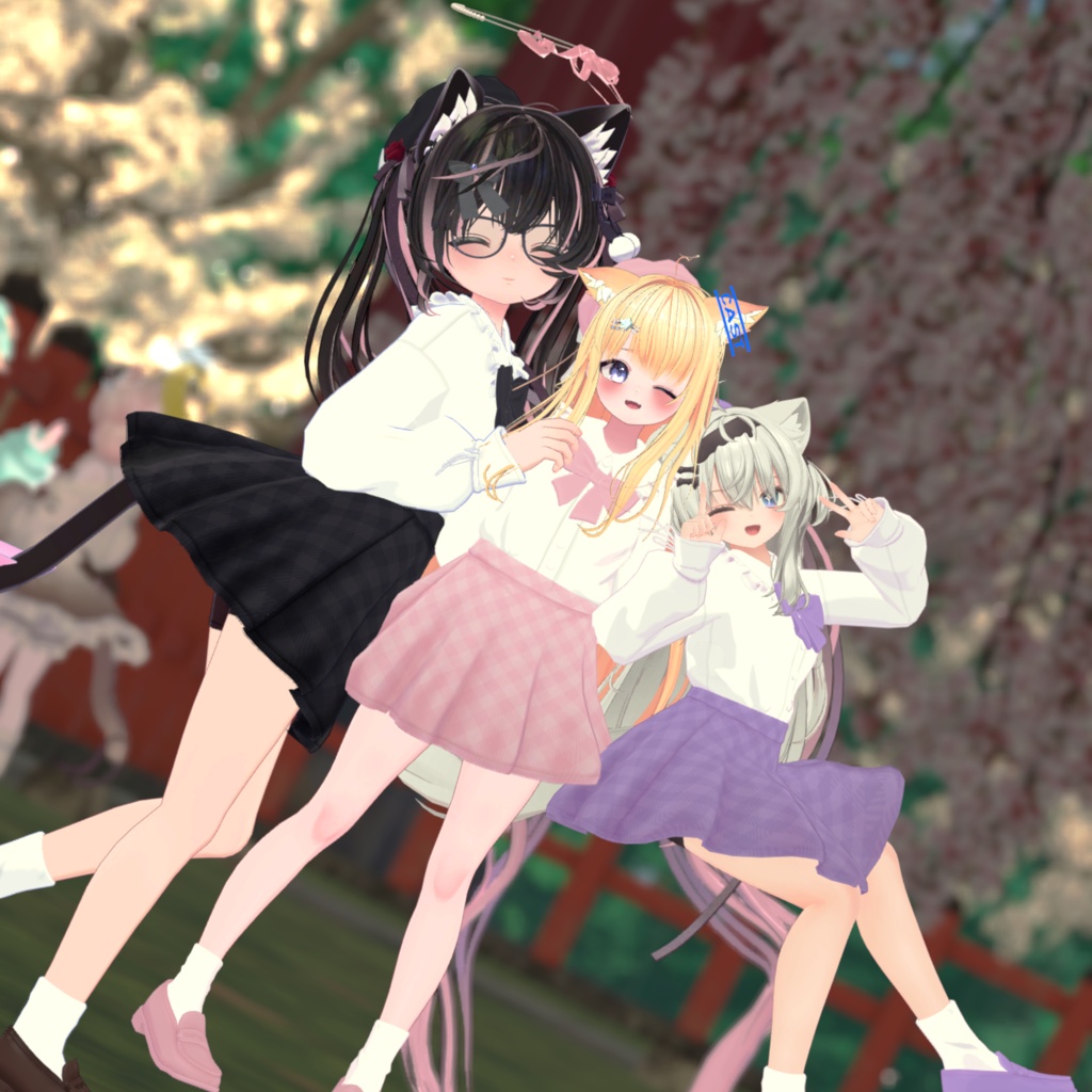 🎀プレゼント企画開催中!🎀『Milky Noir ミルキーノワール』複数アバター対応衣装