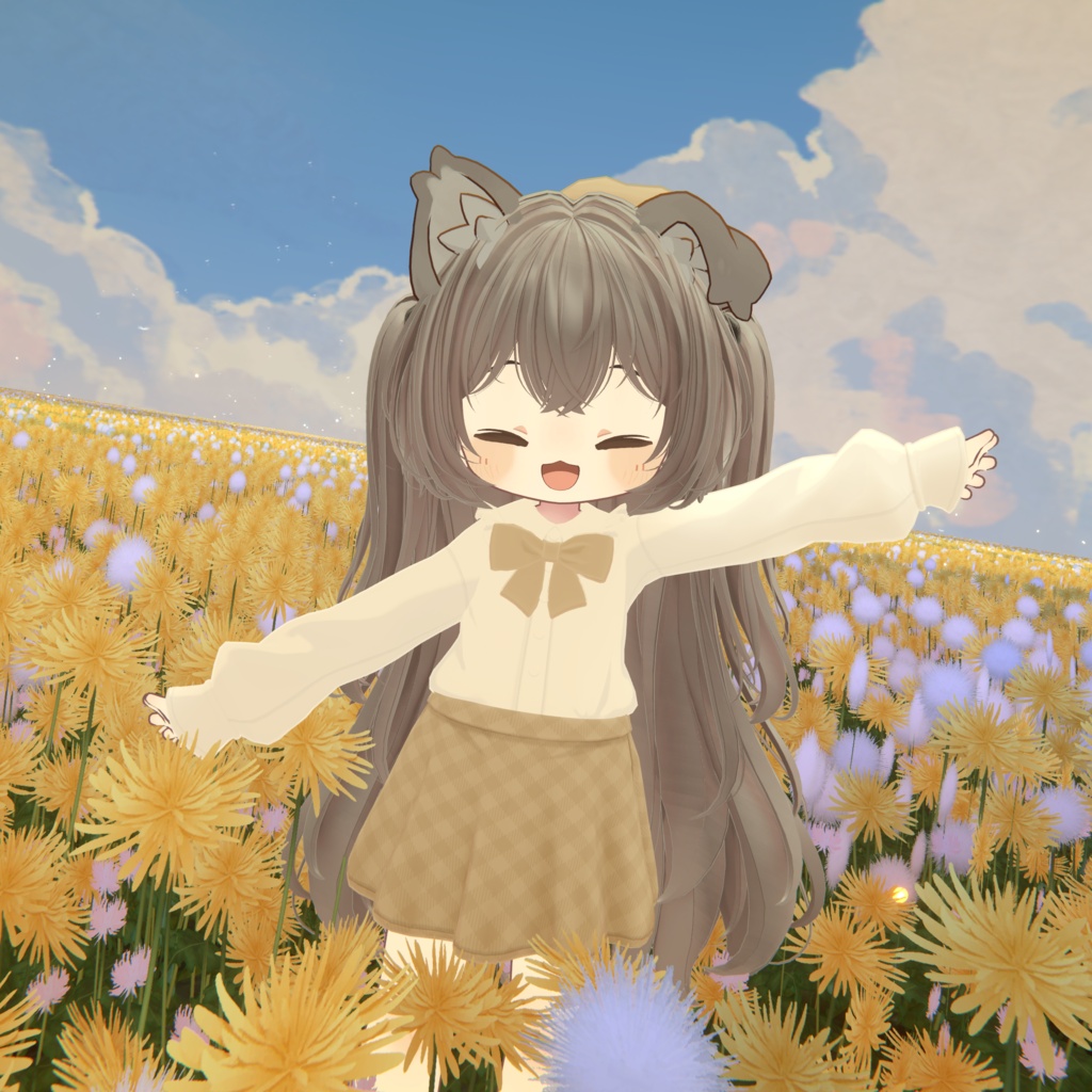 🎀プレゼント企画開催予定!🎀『Milky Noir ミルキーノワール』複数アバター対応衣装