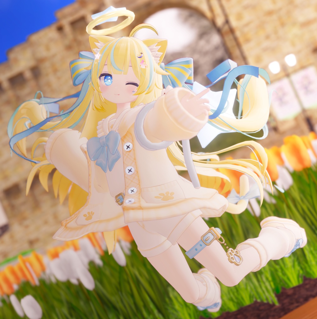 🎀プレゼント企画開催予定🎀『ねこまきセーラーコーデ』複数アバター対応衣装