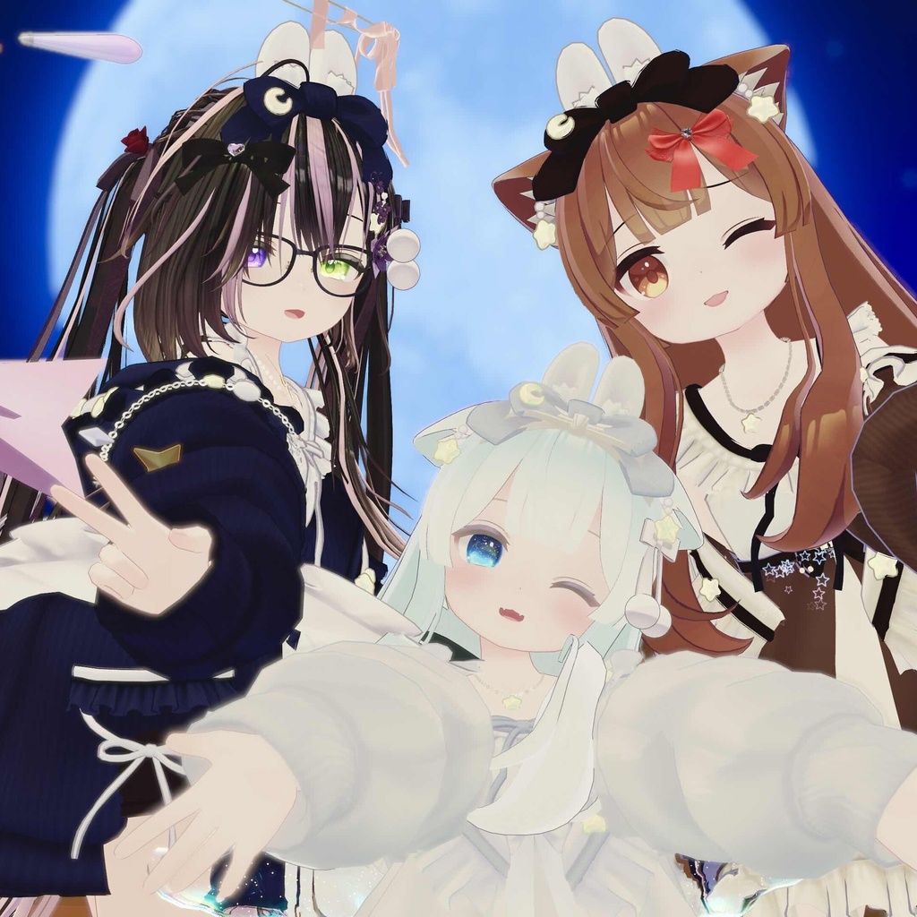 🎀プレゼント企画開催予定🎀『よくばりお星さまコーデ』21アバター対応衣装