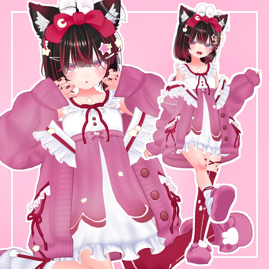 🎀プレゼント企画開催予定🎀『よくばりお星さまコーデ』21アバター対応衣装