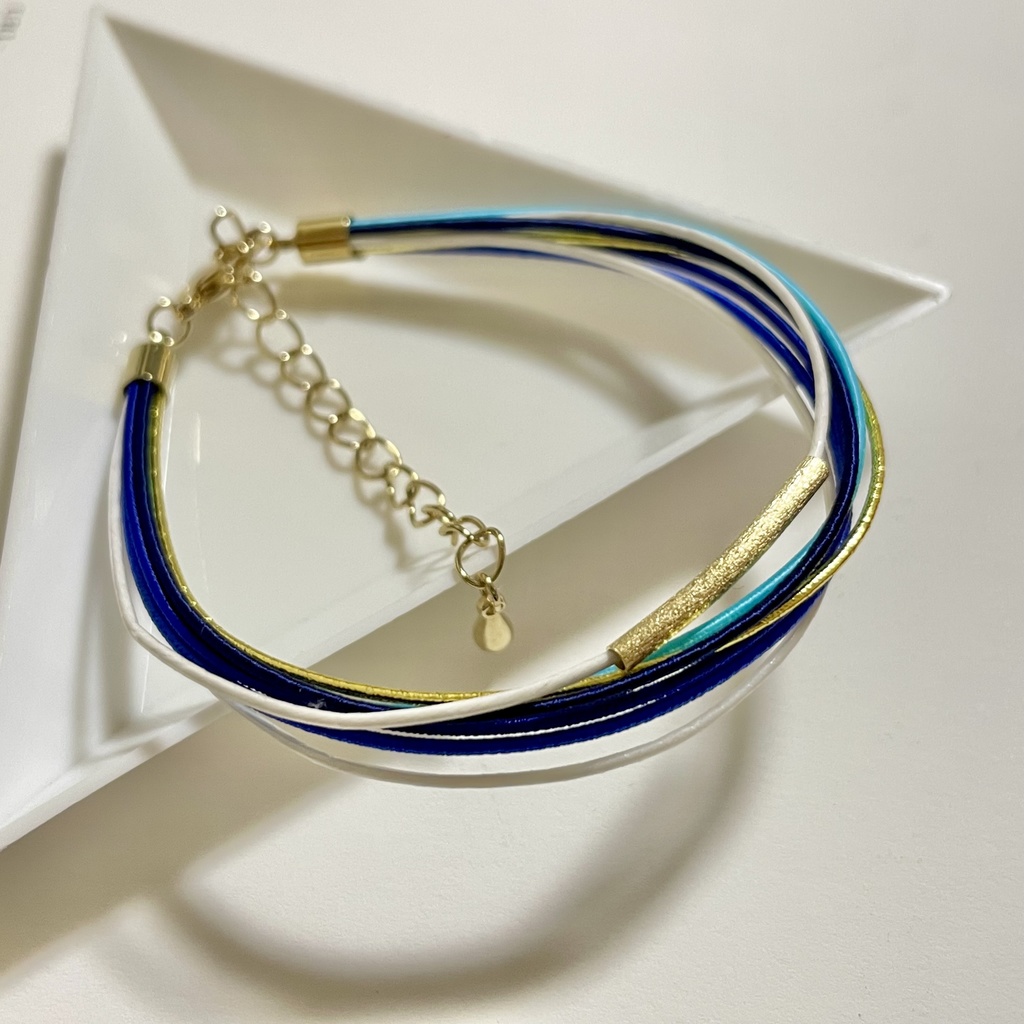 推しカラー 水引ブレスレット