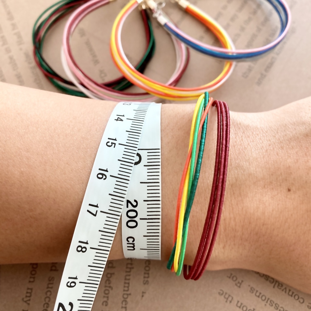 推しカラー 水引ブレスレット