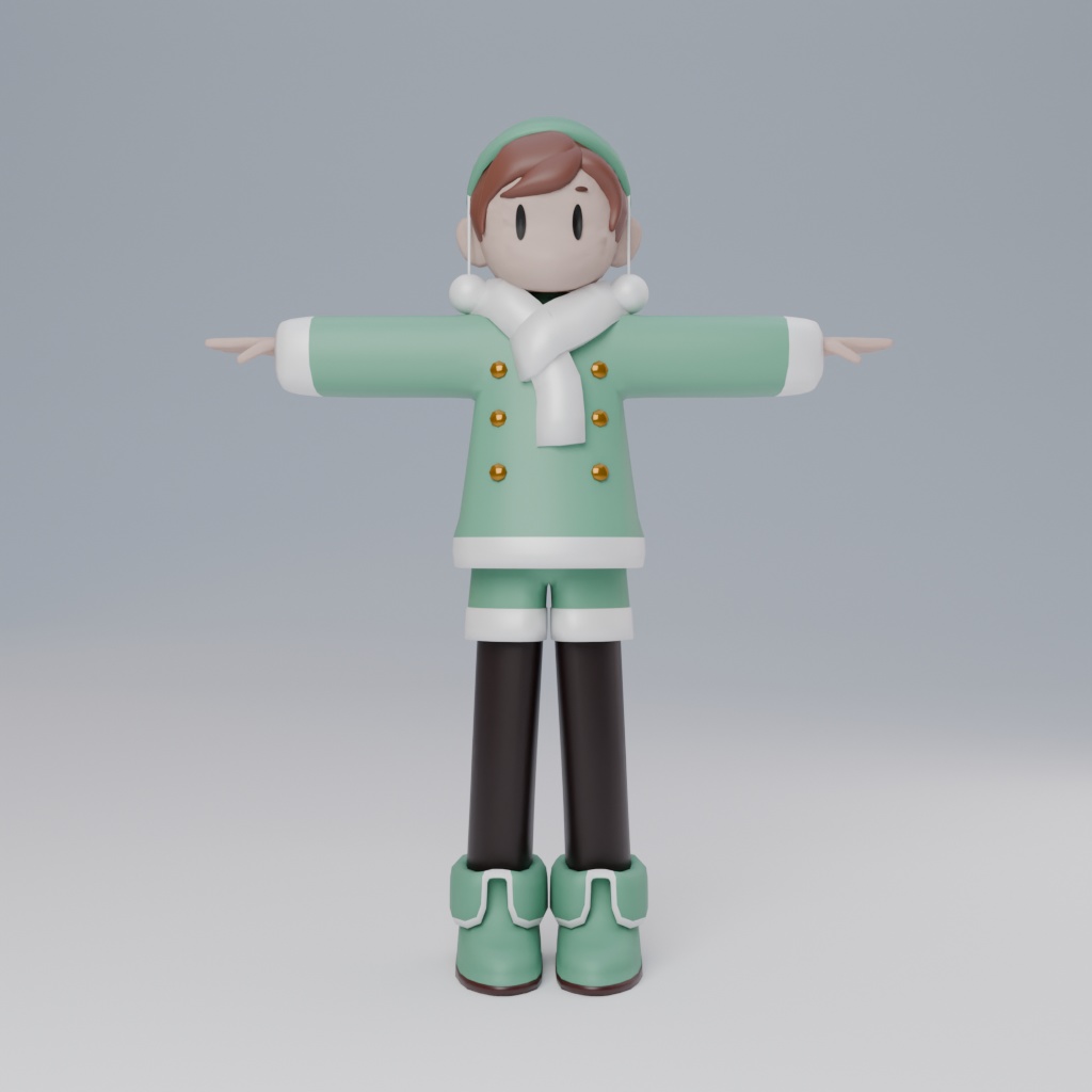 pony用冬服コーデ