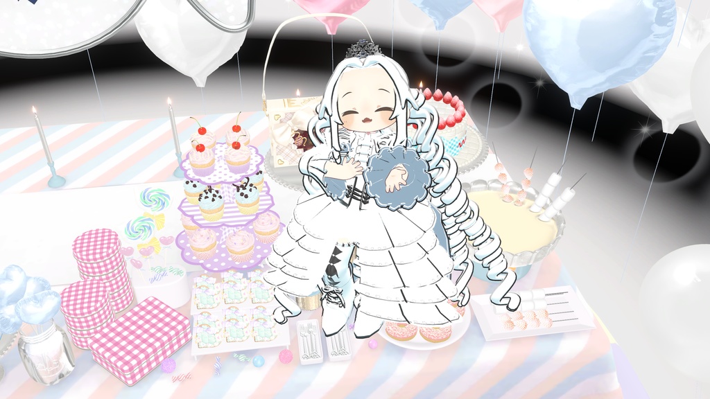 【まめひなた対応】ハートの女王【衣装・髪型】