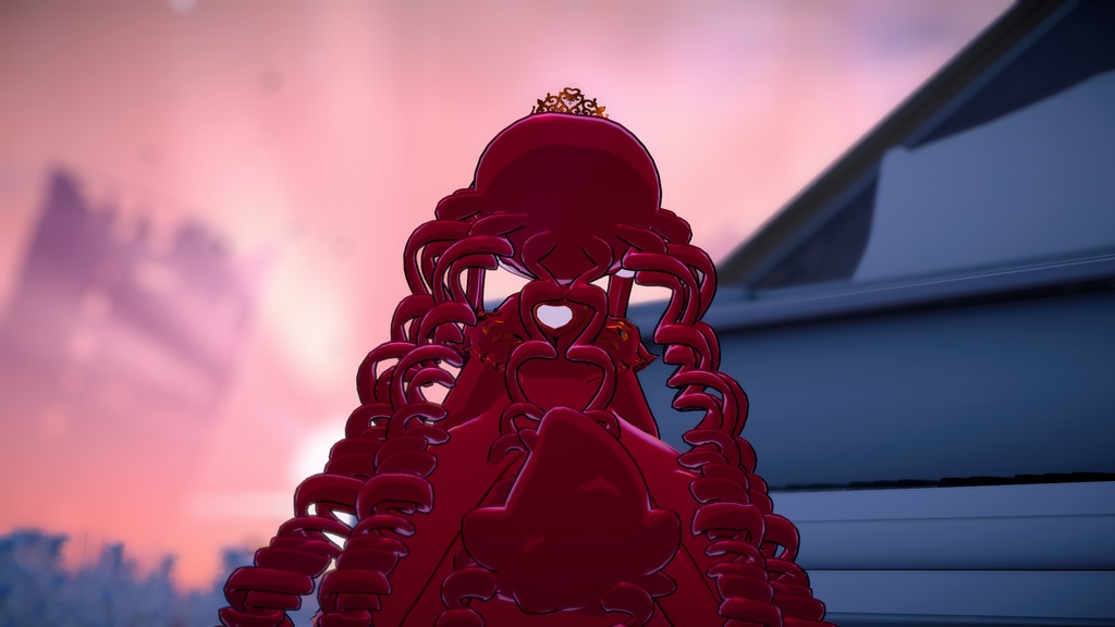 【まめひなた対応】ハートの女王【衣装・髪型】