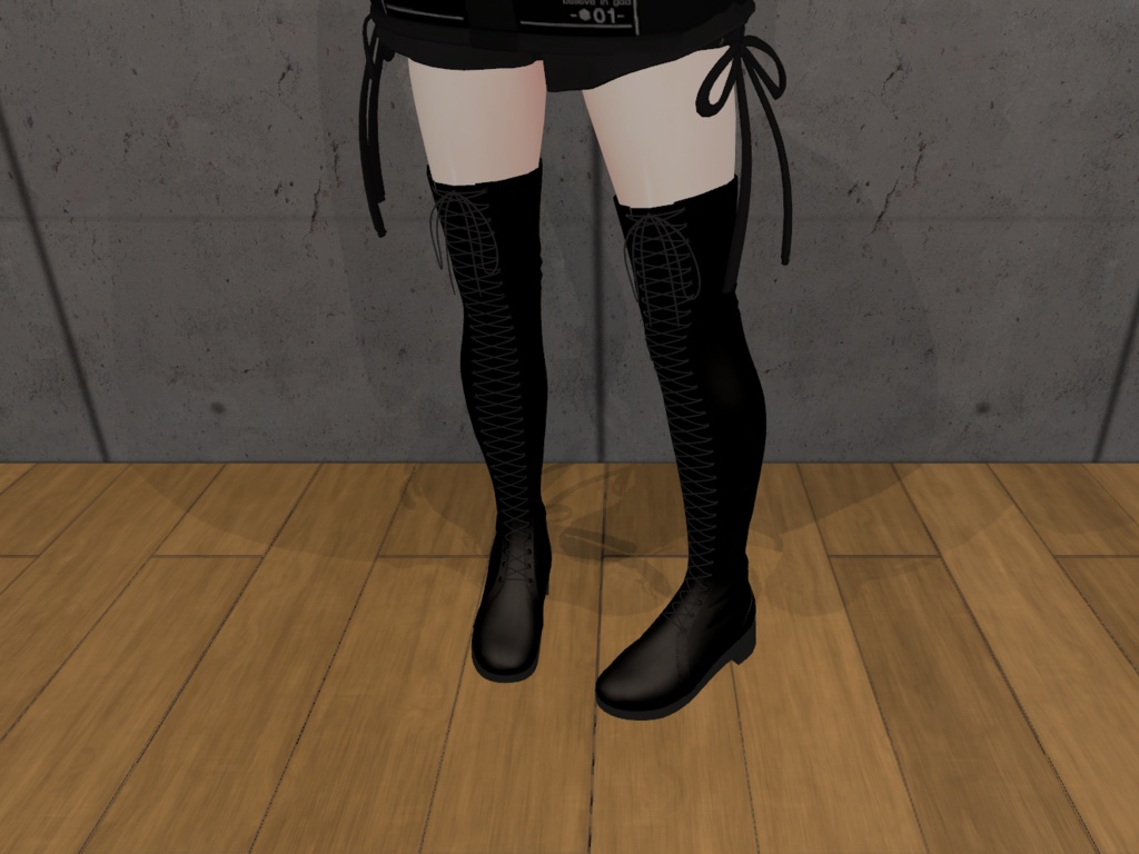 【メリノ対応】ニーハイブーツ