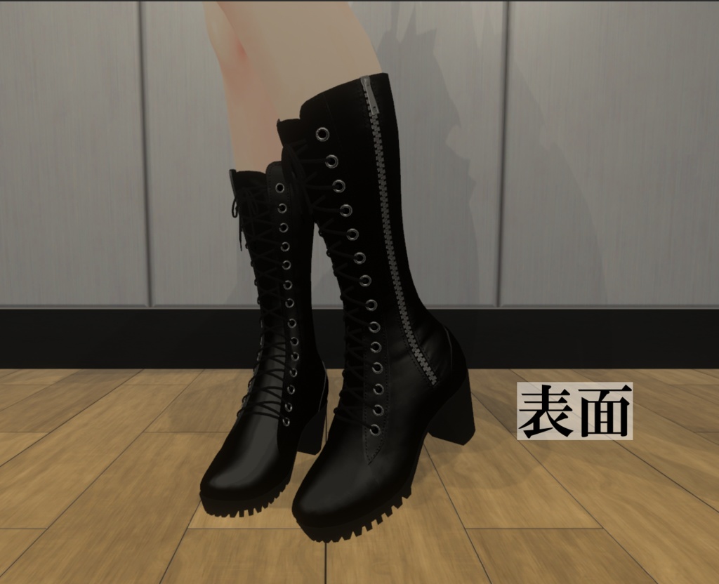 【舞夜対応】ミドルブーツ